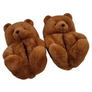 Teddy Bear Slippers